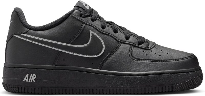 Nike Air Force 1 "Black Light Smoke Grey" (GS) - Detské - Tenisky Nike - Čierne - IF6158-010