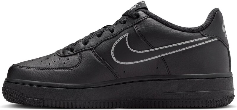 Nike Air Force 1 "Black Light Smoke Grey" (GS) - Detské - Tenisky Nike - Čierne - IF6158-010