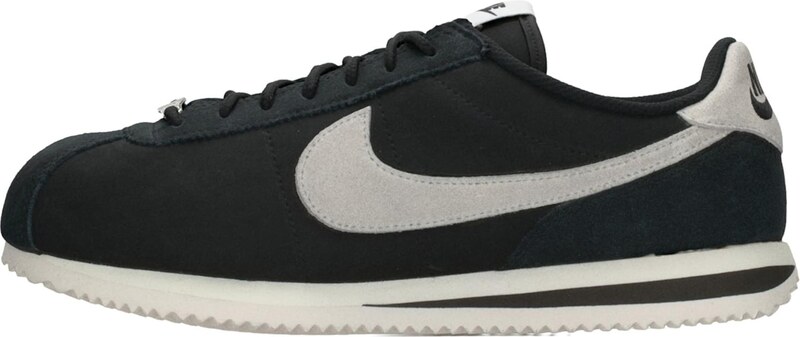 Nike Sportswear Nízke tenisky 'Cortez Premium' striebornosivá / čierna