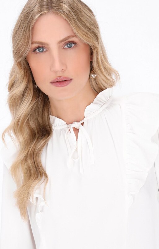 DreiMaster Klassik Blúzka biela