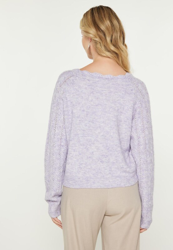 Usha Kardigán svetlofialová