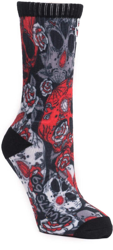 Ponožky 69SLAM RED SUGAR CRANE (SKSRSC-AT)