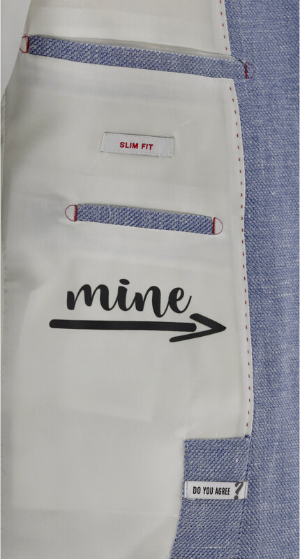 Pánske ľanové oblekové sako CLUB OF GENTS