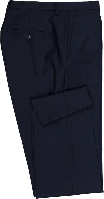 Pánske modré oblekové nohavice CLUB OF GENTS slim fit