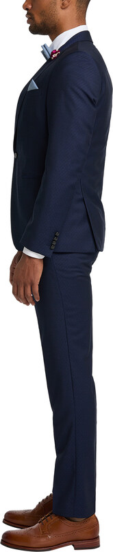 Pánske oblekové vlnené sako CLUB OF GENTS slim fit