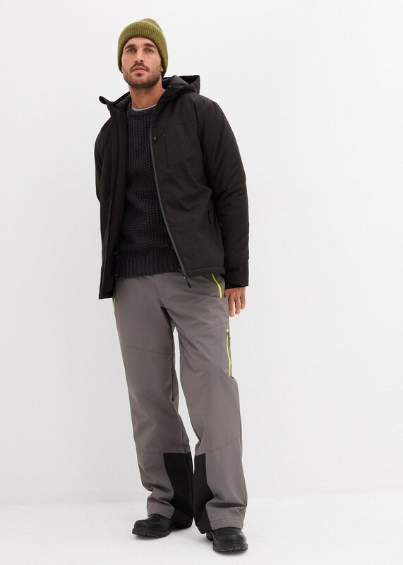 bonprix Lyžiarska bunda, nepremokavá, farba čierna