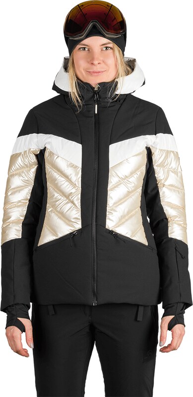 Northfinder women ski jacket abigale BLACK/GOLD