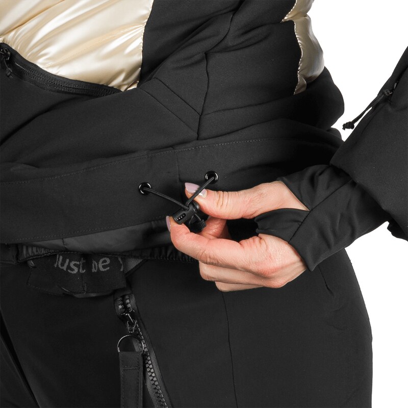 Northfinder women ski jacket abigale BLACK/GOLD