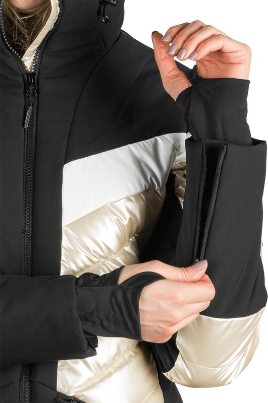 Northfinder women ski jacket abigale BLACK/GOLD