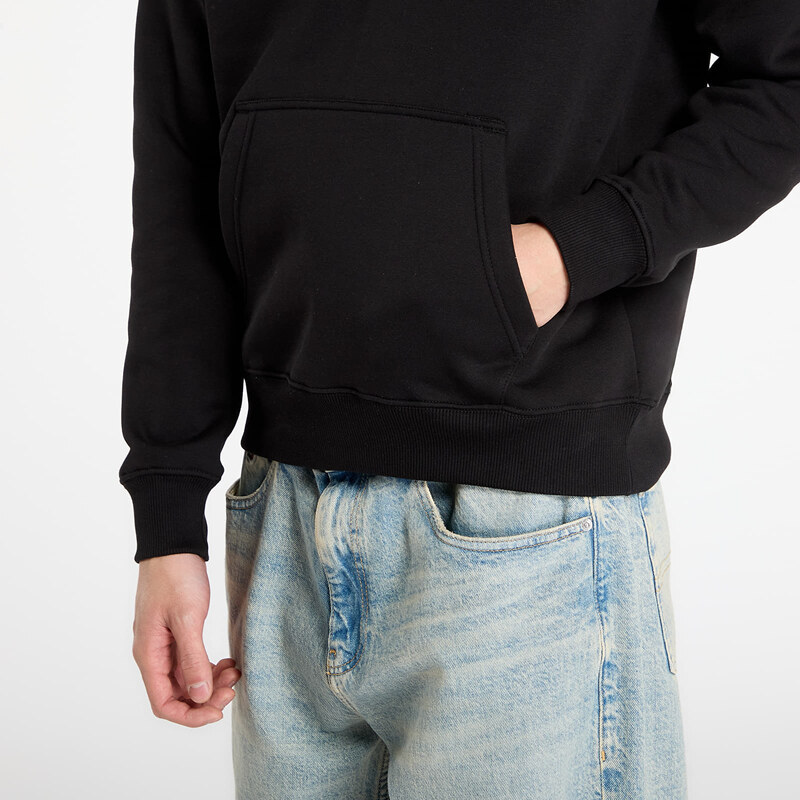 Mikina Alpha Industries Basic Hoodie BL Effect Print Black M