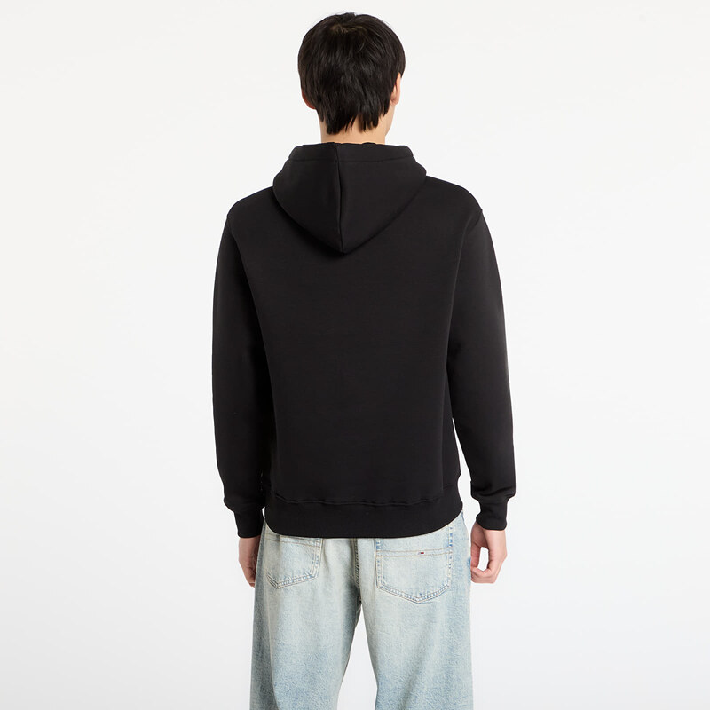 Mikina Alpha Industries Basic Hoodie BL Effect Print Black M