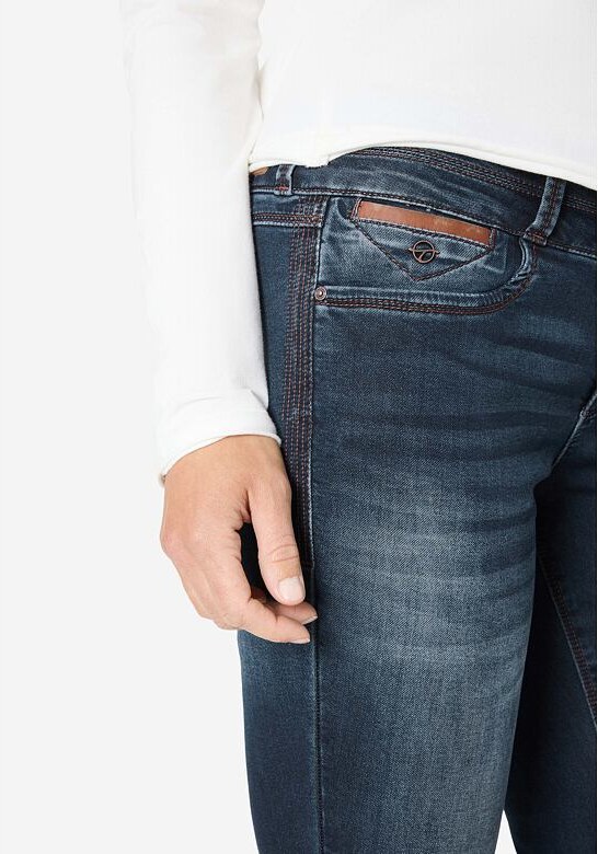 Dámské jeans TIMEZONE EnyaTZ Enya Modrá