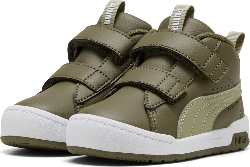 PUMA Tenisky olivová / svetlozelená