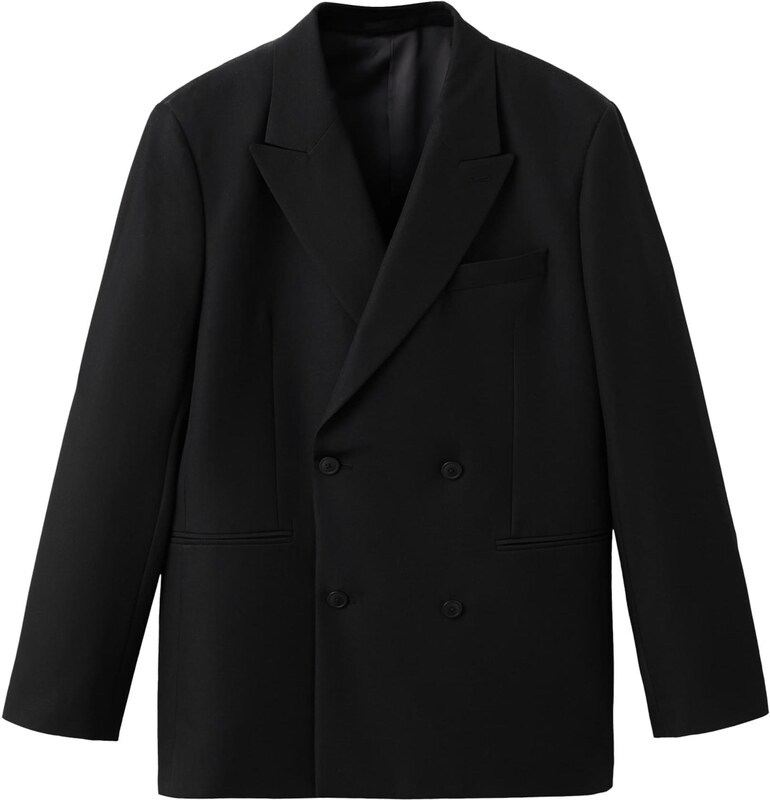 MANGO MAN Sako 'Tuxon' čierna