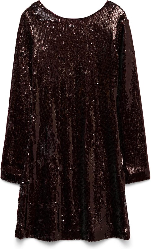 VERO MODA Šaty 'VMAlly' vínovo červená