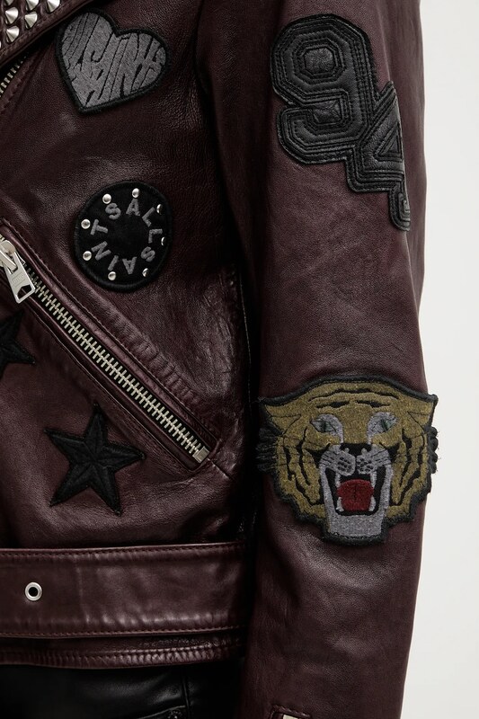 Kožená bunda AllSaints COLLEGE