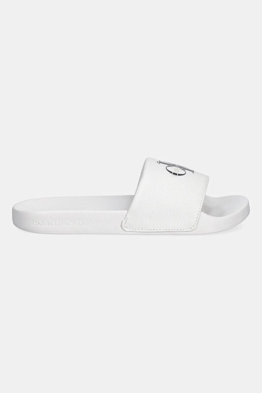 Šľapky Calvin Klein Jeans SLIDE MONOGRAM WN LOGO CK