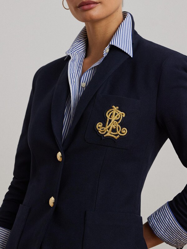 Lauren Ralph Lauren Blejzer 'Anfisa' námornícka modrá / zlatá