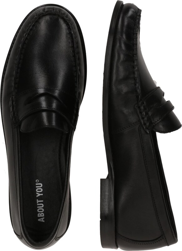 ABOUT YOU Mokasíny 'Keanu' čierna