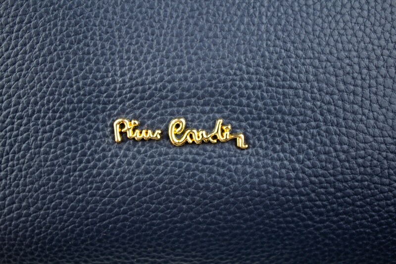 Modrá kožená talianska crossbody kabelka Pierre Cardin 1921 Navy NovaKabelka.sk