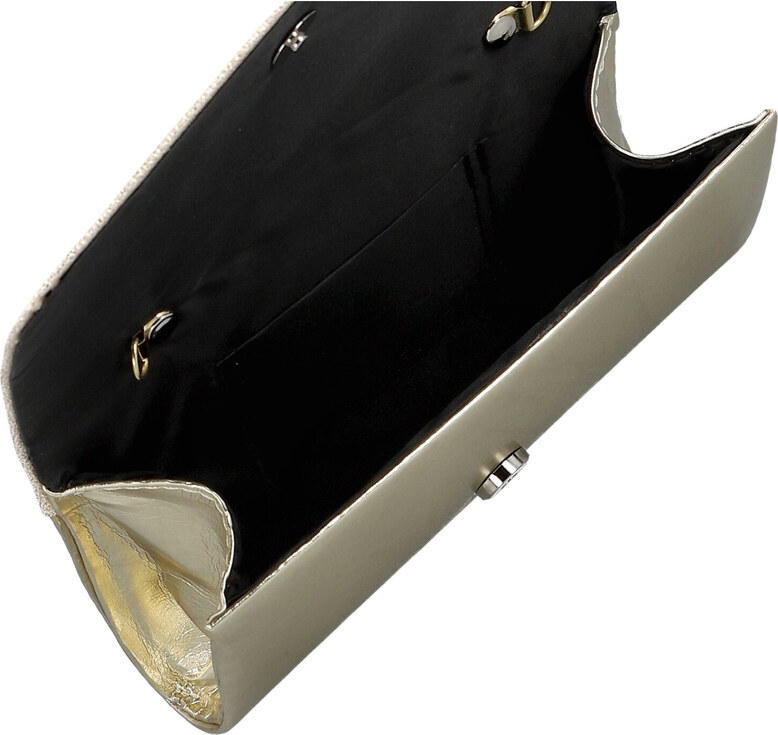 Dámska listová kabelka zlatá - Delami Estyna zlatá