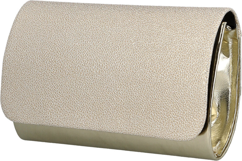 Dámska listová kabelka zlatá - Delami Estyna zlatá