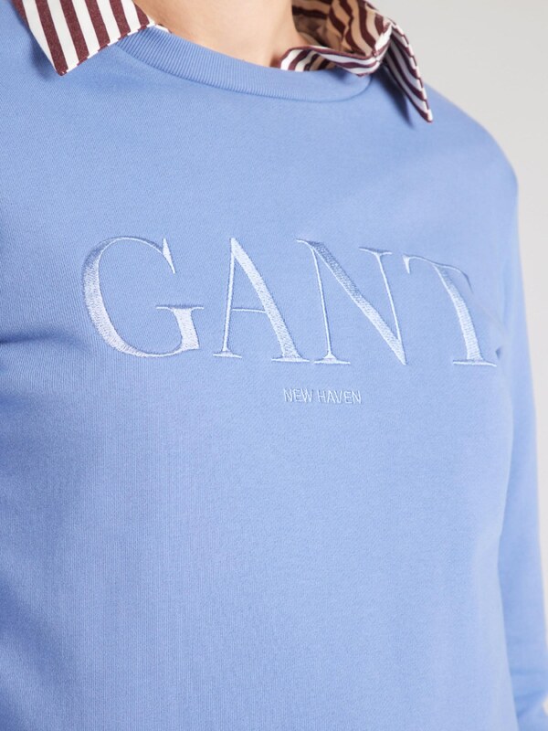 GANT Mikina modrosivá