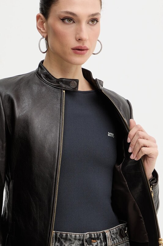 Kožená bunda Miss Sixty