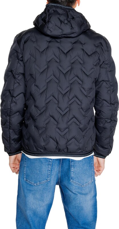 Blauer pánska zimná bunda