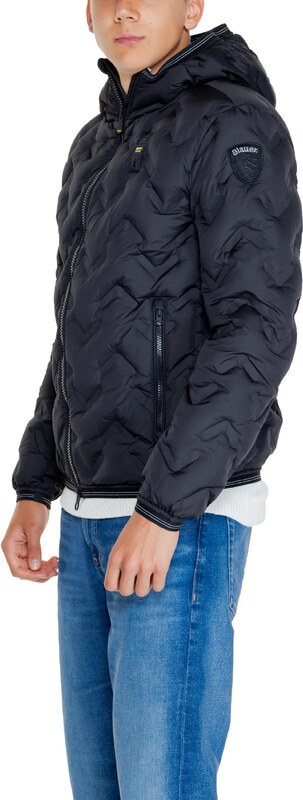 Blauer pánska zimná bunda