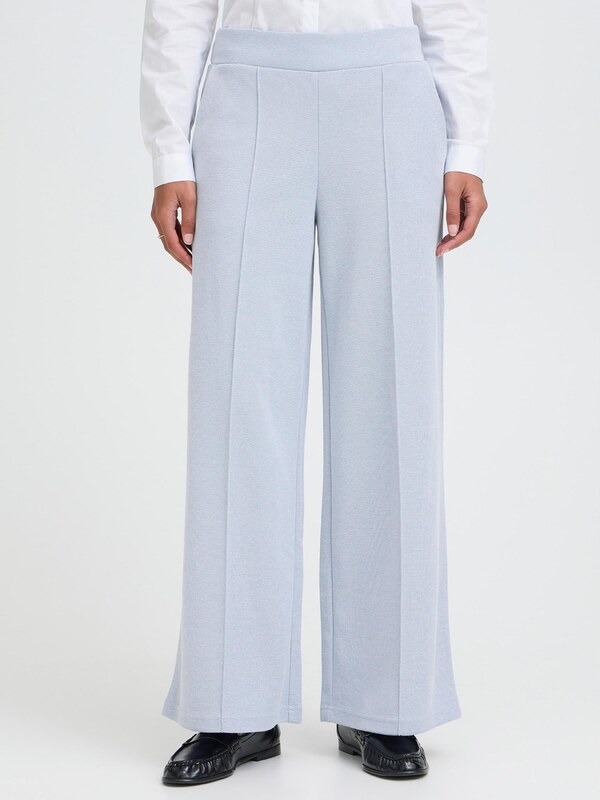 ICHI Nohavice 'IHKATE' pastelovo modrá