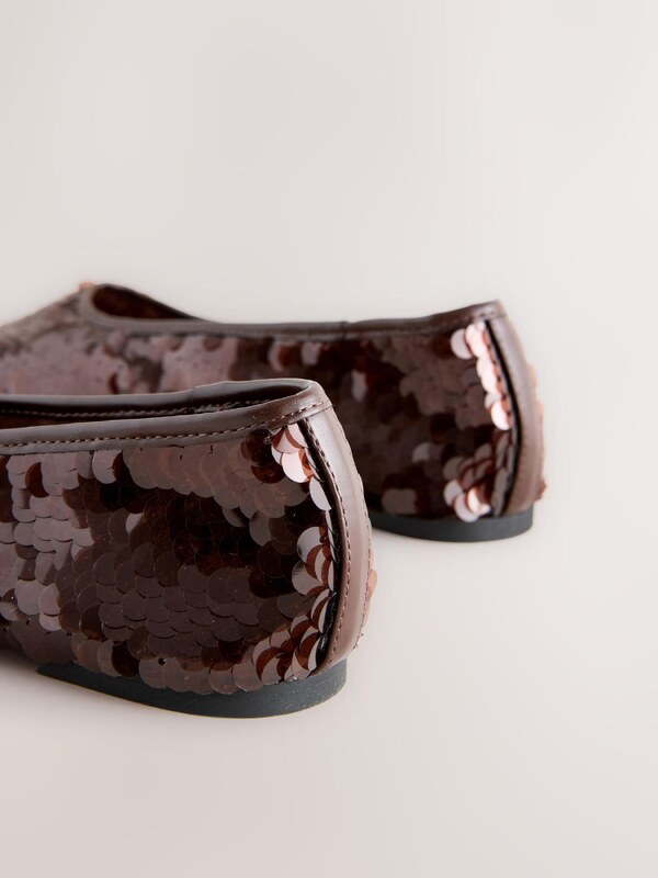 Next Baleríny tmavohnedá