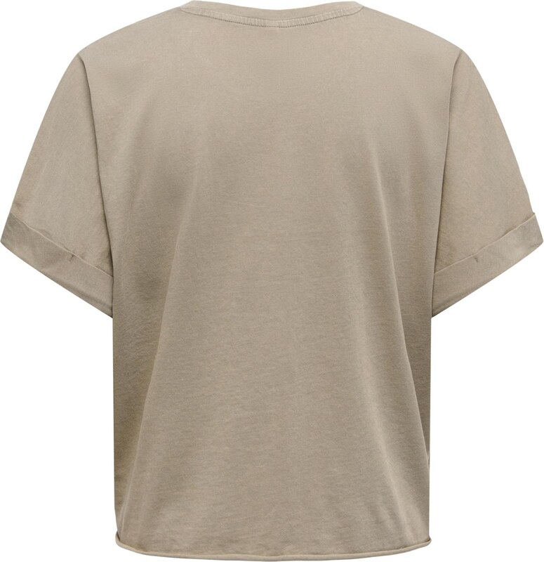 ONLY Tričko 'ONLLUCY' kaki / čierna / biela