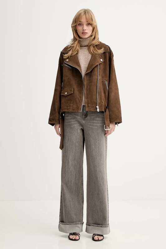 Semišová bunda Gestuz