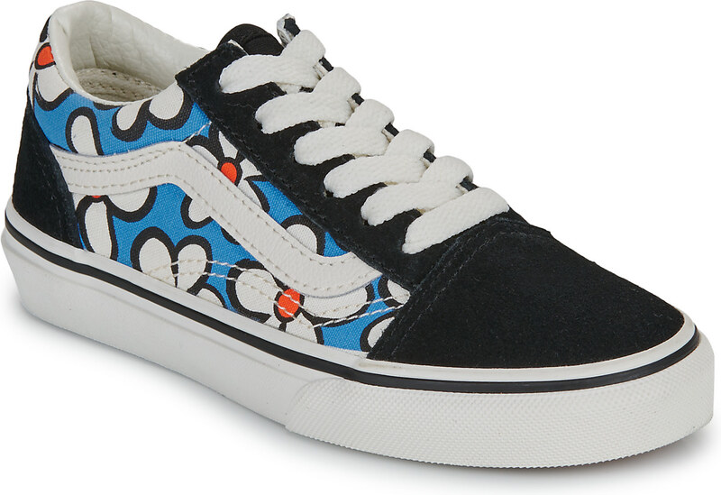 Vans Nízke tenisky Old Skool Painted Floral Bright Azure Vans