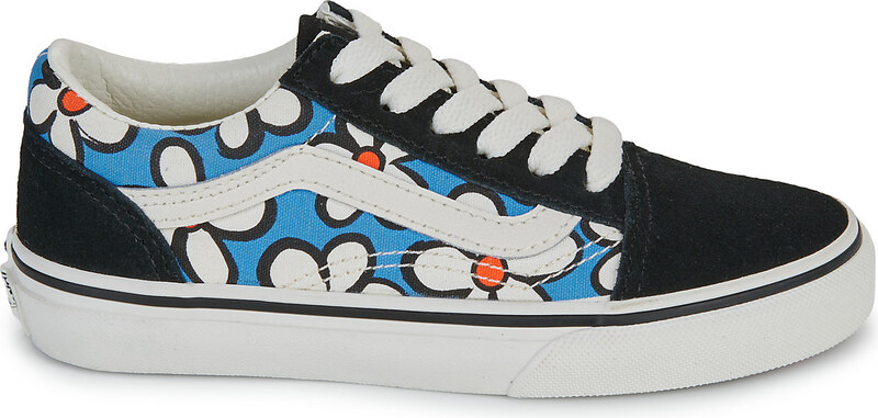 Vans Nízke tenisky Old Skool Painted Floral Bright Azure Vans