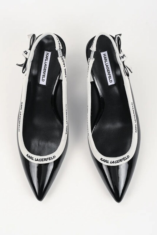 Kožené lodičky Karl Lagerfeld SIENNA