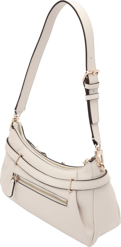 GUESS Kabelka na rameno 'YESBA' šedobiela