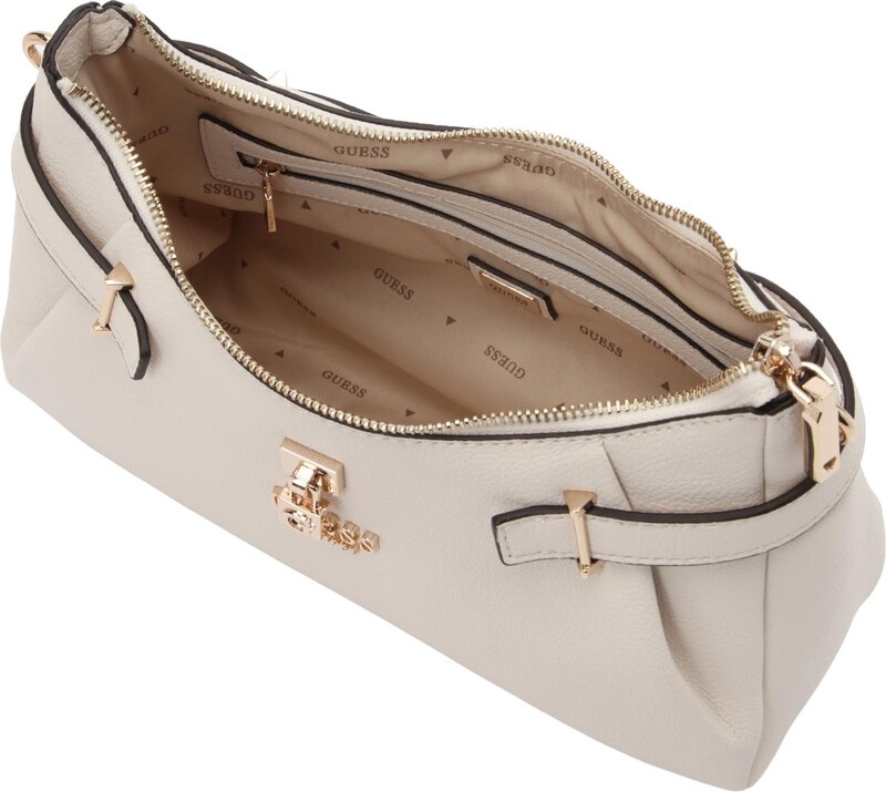 GUESS Kabelka na rameno 'YESBA' šedobiela