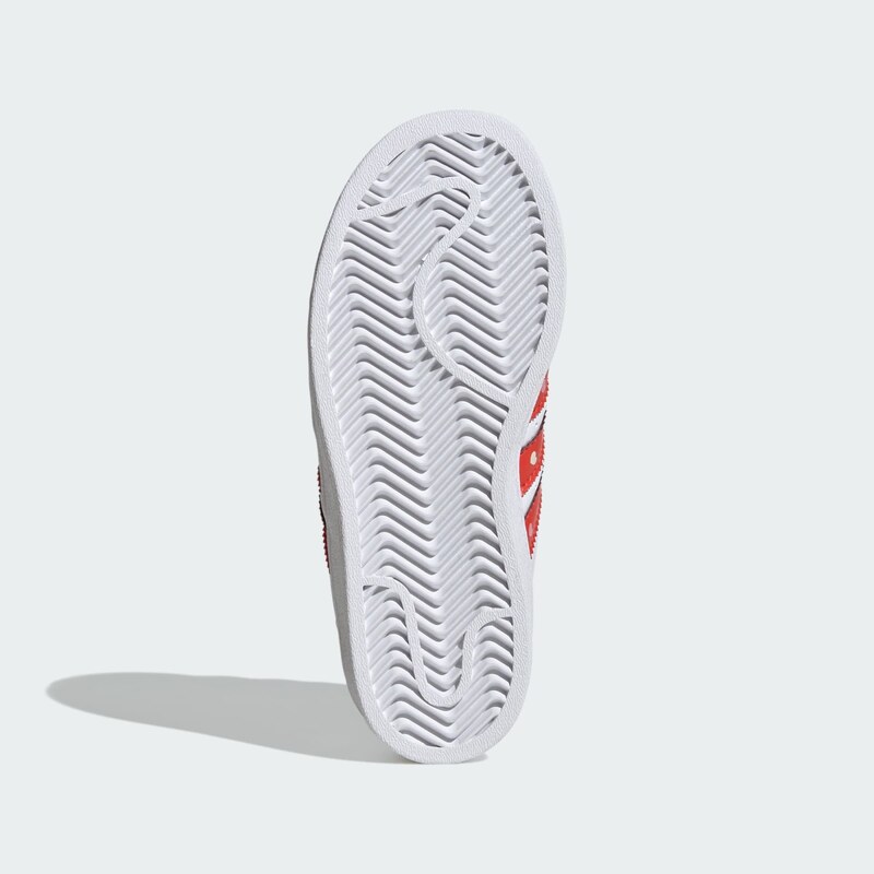 ADIDAS ORIGINALS Tenisky 'Disney Superstar' ružová / červená / čierna / biela