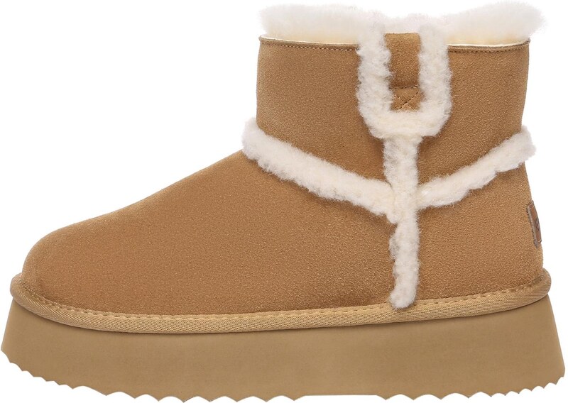 Everau Nízke čižmy 'Barren' gaštanová