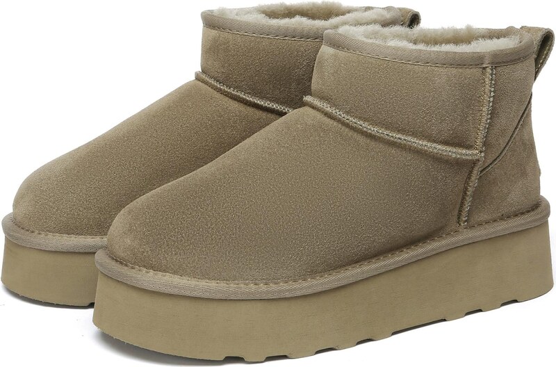 Everau Nízke čižmy 'Heron' hnedá melírovaná