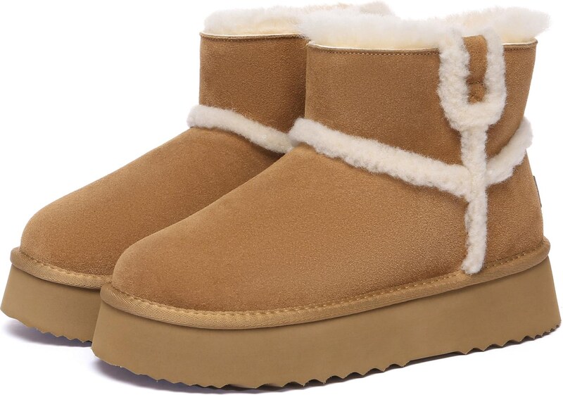 Everau Nízke čižmy 'Barren' gaštanová