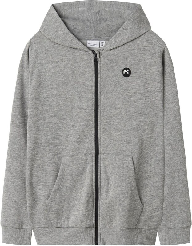 NAME IT Tepláková bunda 'NKMVIMO' sivá