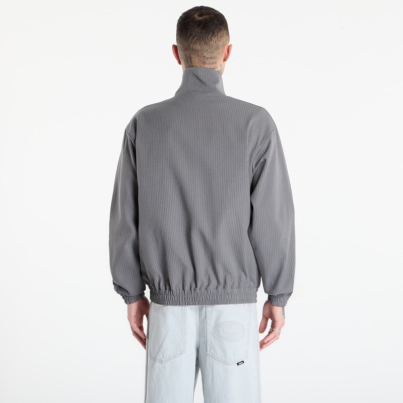 adidas Originals Mikina adidas Firebird Loose Pinstripes Track Top Grey Four XL