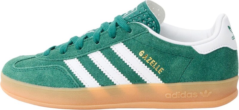 ADIDAS ORIGINALS Tenisky 'GAZELLE' zlatá / tmavozelená / biela