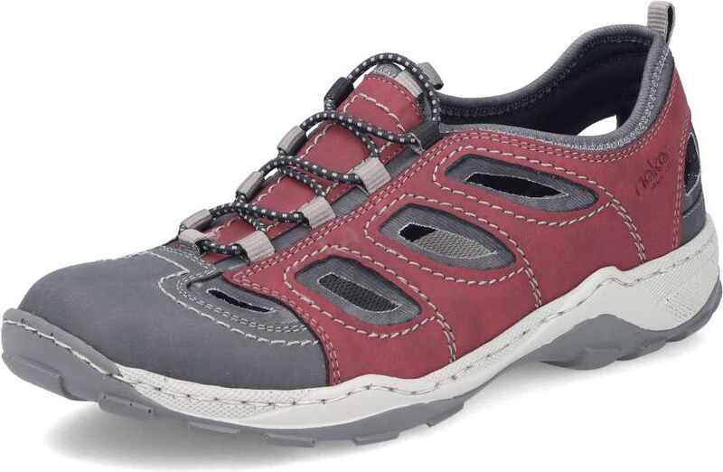 Pánske sandále RIEKER 08065-33 červená S6