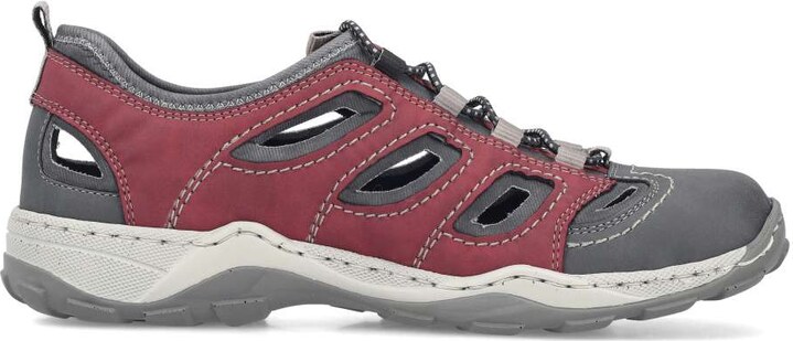 Pánske sandále RIEKER 08065-33 červená S6