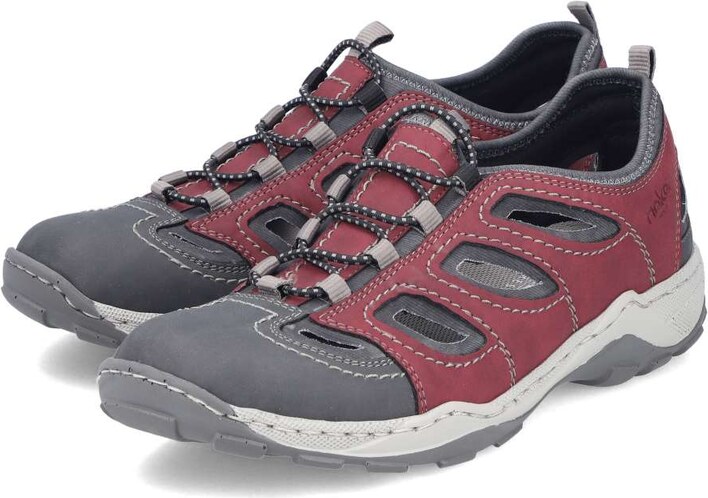 Pánske sandále RIEKER 08065-33 červená S6