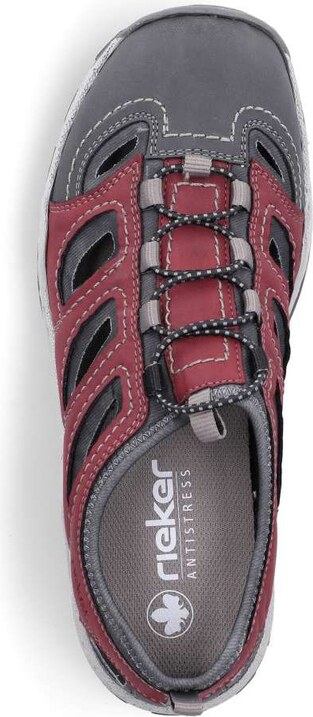 Pánske sandále RIEKER 08065-33 červená S6